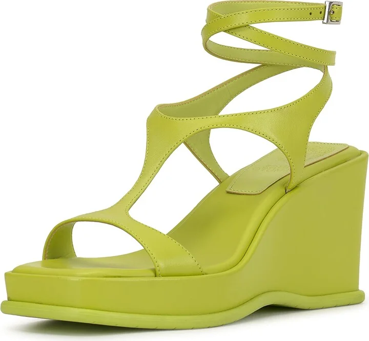 Vince Camuto Women's Fetemee Ankle Strap Wedge Sandal