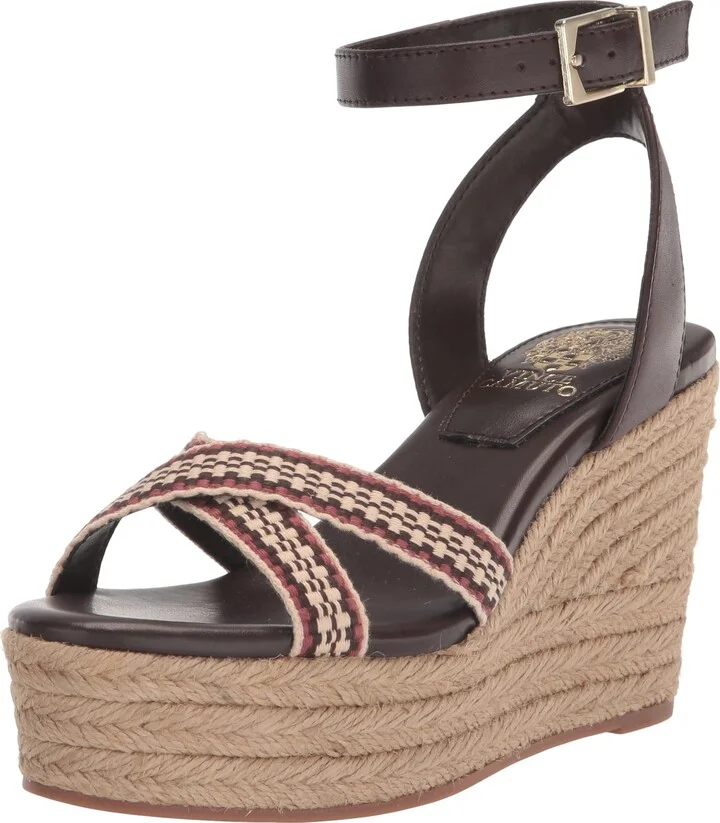 Vince Camuto Women's Fettanas Woven Strap Wedge Sandal