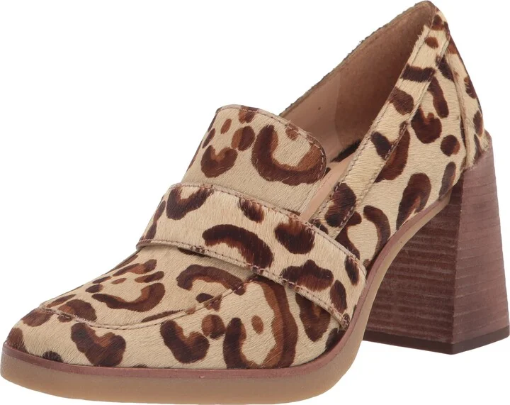 Vince Camuto Women's Footwear Women's Ezerna Stacked Heel Loafer Pump