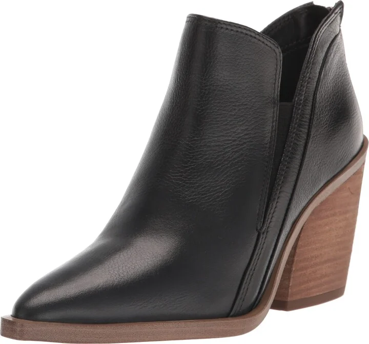 Vince Camuto Women's Footwear Women's Gradina Stacked Heel Bootie Ankle Boot