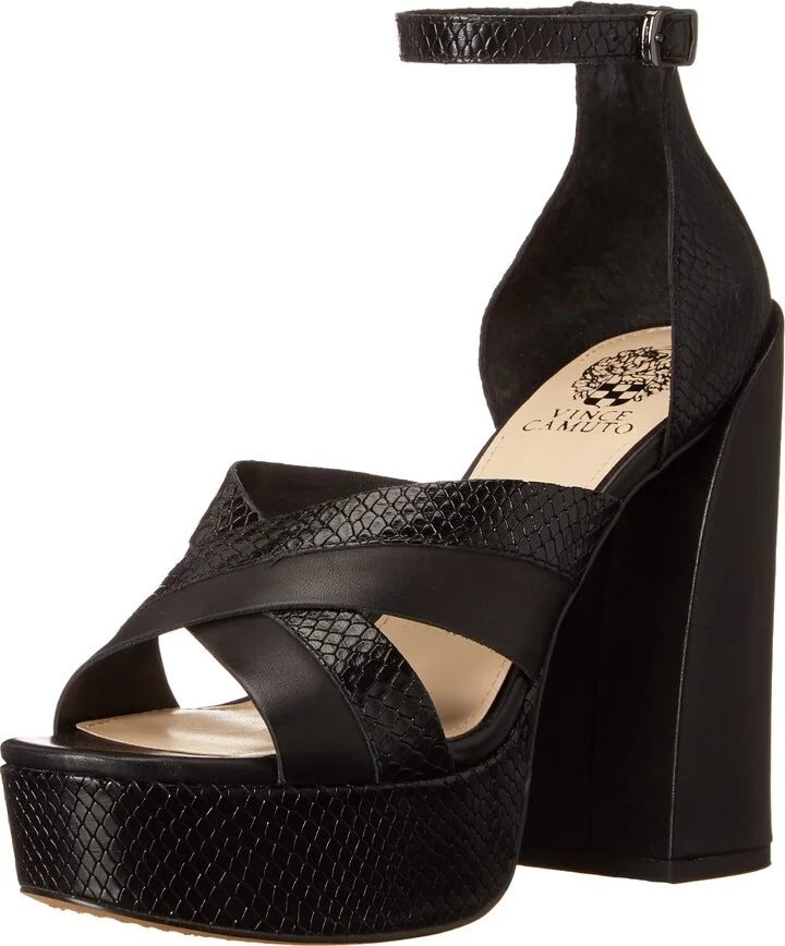 Vince Camuto Women's Footwear Women's Gruelie Platform Heel Sandal Wedge