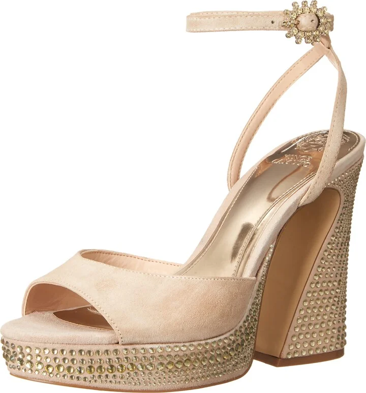 Vince Camuto Women's Footwear Women's Inna Studded Platform Heel Sandal Wedge