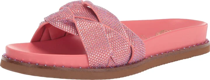 Vince Camuto Women's Footwear Women's Kevind Woven Flat Sandal Slide