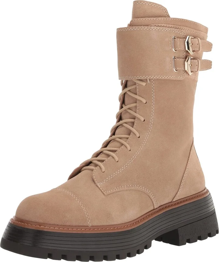Vince Camuto Women's Footwear Women's Monchia Double Buckle Combat Boot