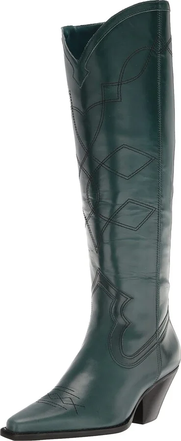 Vince Camuto Women's Footwear Women's Nedema Western Knee High Boot Fashion