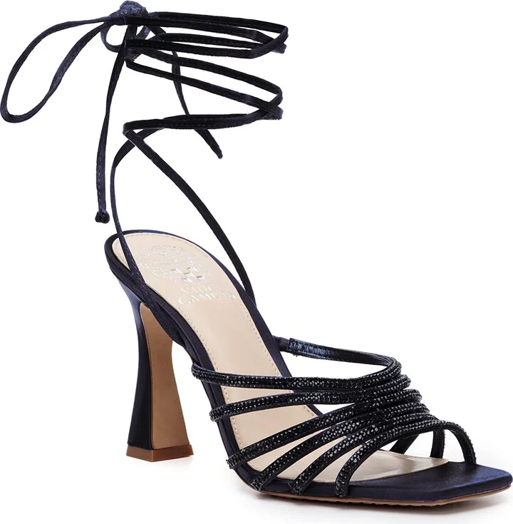 Vince Camuto Women's Footwear Women's Rebitin Lace Up Dress Sandal Heeled