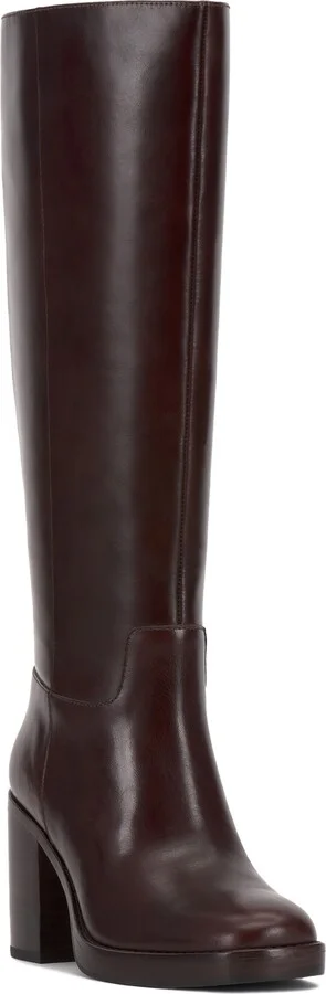 Vince Camuto Women's Gibi Extra-Wide-Calf Platform Knee-High Boots