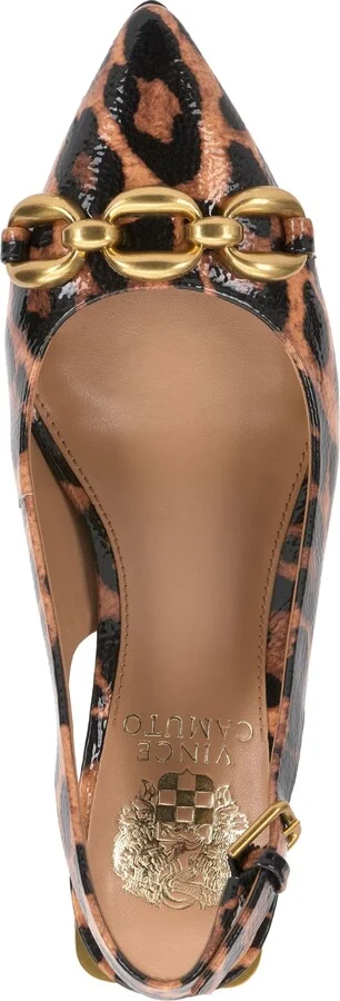 Vince Camuto Women's Hamden-o Chain Slingback Pumps - Image 8