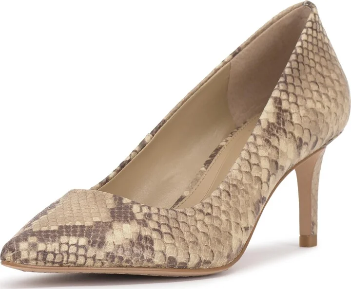 Taupe Snake Print