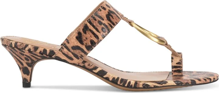 Vince Camuto Women's Kimena Toe-Loop Kitten-Heel Sandals - Image 6