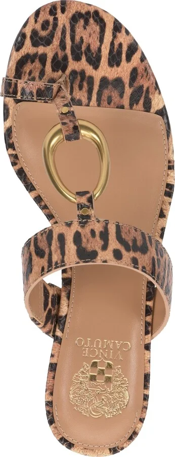 Vince Camuto Women's Kimena Toe-Loop Kitten-Heel Sandals - Image 8