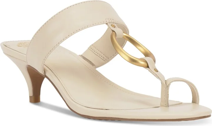 Vince Camuto Women's Kimena Toe-Loop Kitten-Heel Sandals