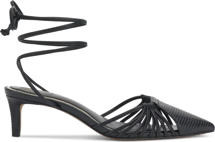 Vince Camuto Women's Kota Ankle-Wrap Strappy Pumps - Image 6