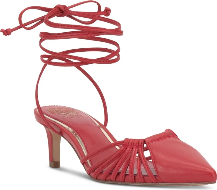 Vince Camuto Women's Kota Ankle-Wrap Strappy Pumps