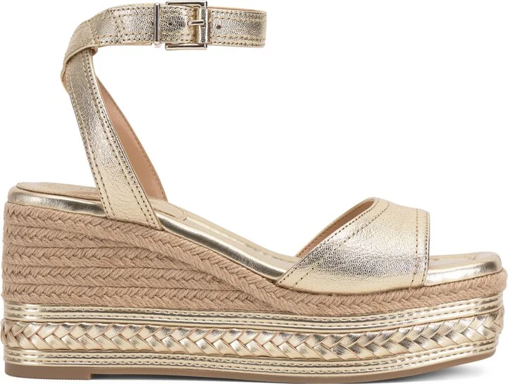 Vince Camuto Women's Lilla Two-Piece Platform Wedge Sandals - Image 2