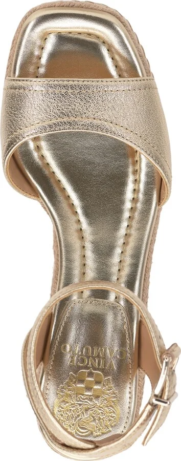 Vince Camuto Women's Lilla Two-Piece Platform Wedge Sandals - Image 4