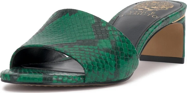 Emerald Green Snake Print