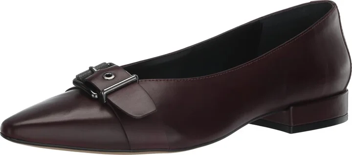 Vince Camuto Women's Megdele Buckle Flat Loafer