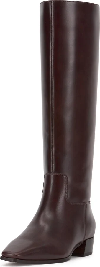 Rich Mahogany Extra Wide Calf