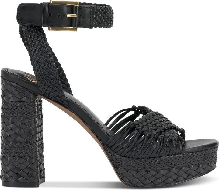 Vince Camuto Women's Pessa Woven Platform Dress Sandals - Image 6