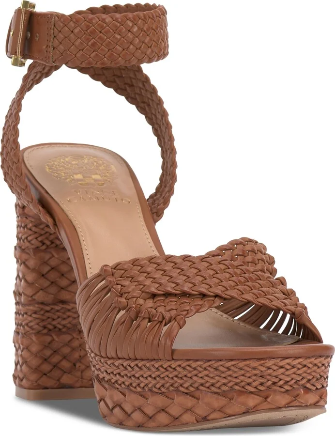 Vince Camuto Women's Pessa Woven Platform Dress Sandals