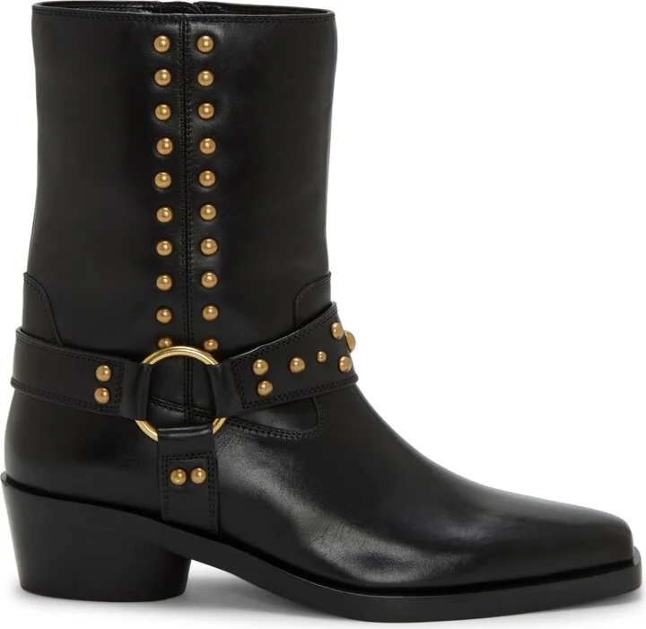 Vince Camuto Women's Roista Studded Western Moto Booties - Image 2