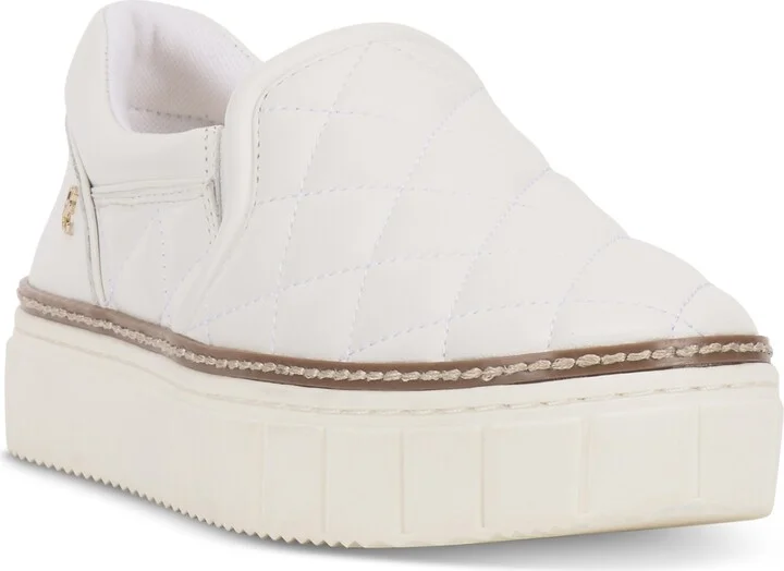 Vince Camuto Women's Romie Quilted Slip-On Platform Sneakers