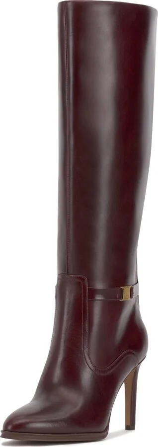 Rich Mahogany Extra Wide Calf