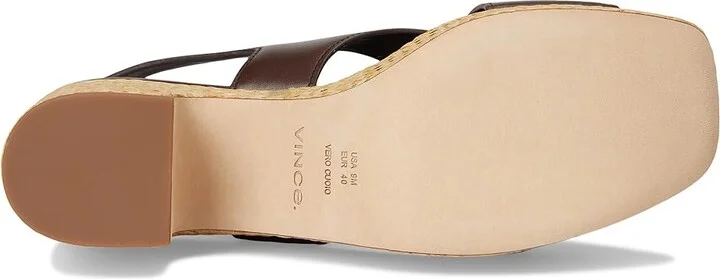 Vince Clementina Strappy Sandals Women's Sandals Cacao Brown Leather : 8.5 M - Image 3