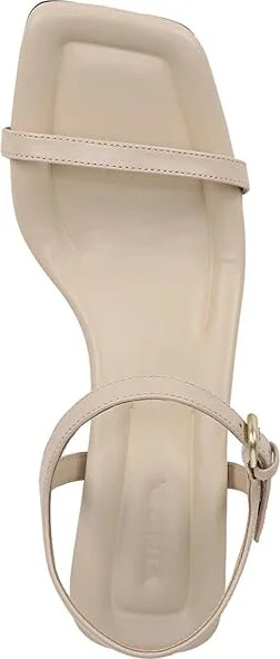 Vince Coco Square Toe Heeled Sandals Women's Sandals Birch Sand Leather : 8 M, Leather/Rubber - Image 2