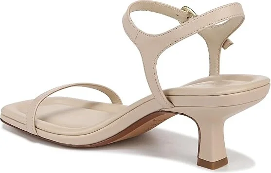 Vince Coco Square Toe Heeled Sandals Women's Sandals Birch Sand Leather : 8 M, Leather/Rubber - Image 4