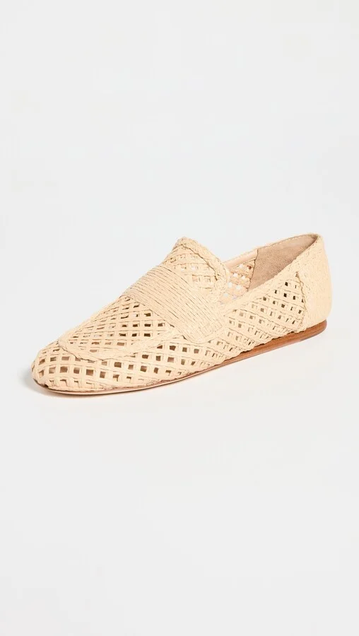 Vince Davis Raffia Flats - Image 2