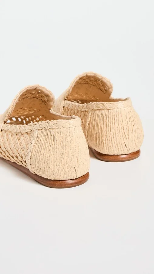 Vince Davis Raffia Flats - Image 3