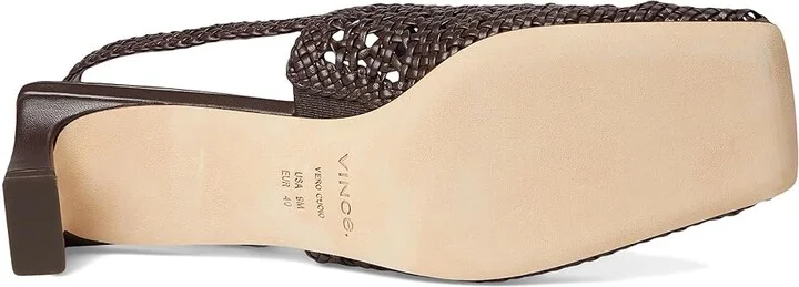 Vince Eris Women's Wedge Shoes Ganache Woven Leather : 5.5 M - Image 3
