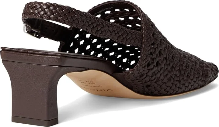 Vince Eris Women's Wedge Shoes Ganache Woven Leather : 5.5 M - Image 4