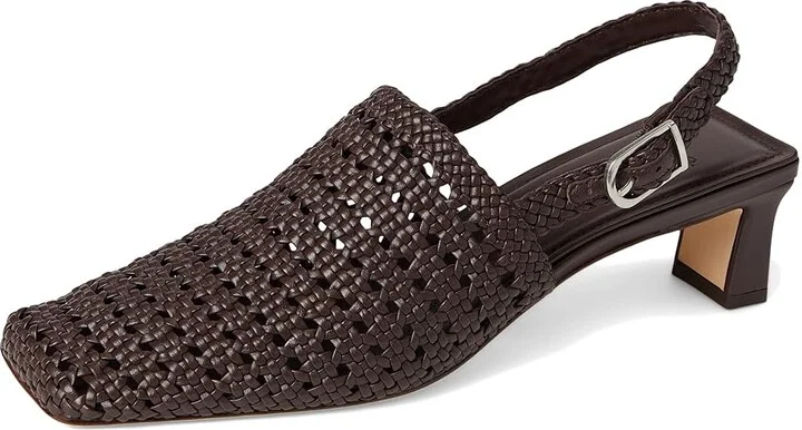 Vince Eris Women's Wedge Shoes Ganache Woven Leather : 5.5 M - Image 5