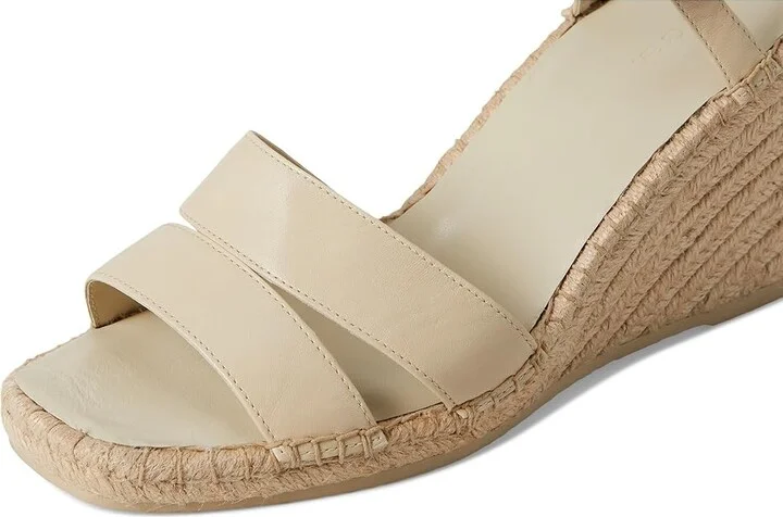 Vince Gwen Espadrille Sandals Women's Wedge Shoes Moonlight White Leather : 7.5 M - Image 7
