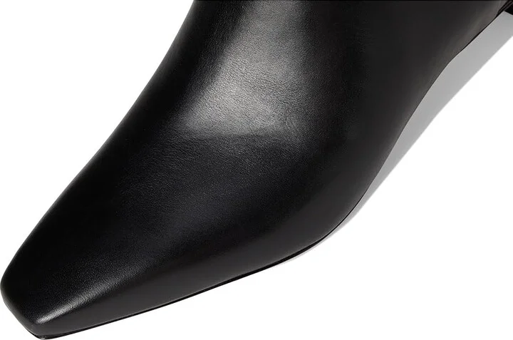 Vince Harlan Zip Short Boots Women's Boots Black : 10 M, Suede - Image 2