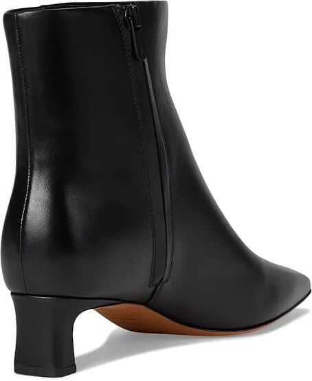 Vince Harlan Zip Short Boots Women's Boots Black : 10 M, Suede - Image 4