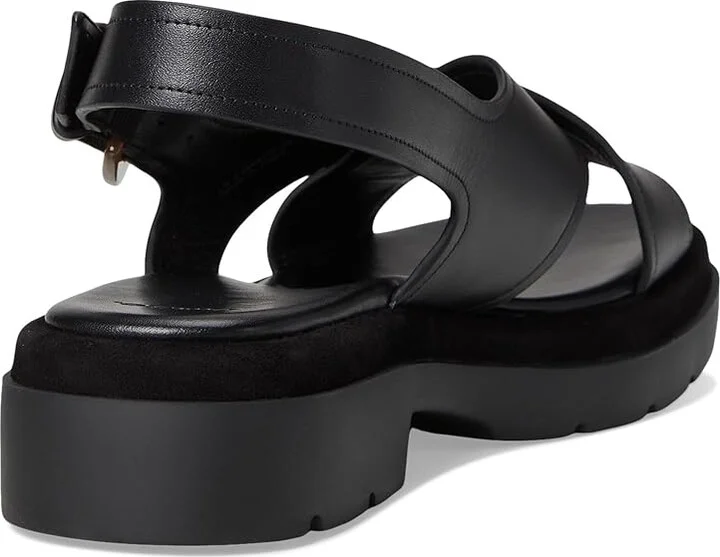 Vince Helena Women's Wedge Shoes Black Leather : 9.5 M - Image 4