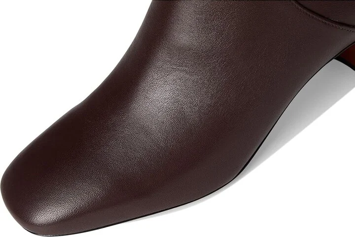 Vince Kellan Zip Short Boots Women's Boots Ganache : 6.5 M, Leather - Image 2