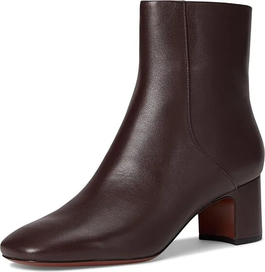 Vince Kellan Zip Short Boots Women's Boots Ganache : 6.5 M, Leather - Image 5