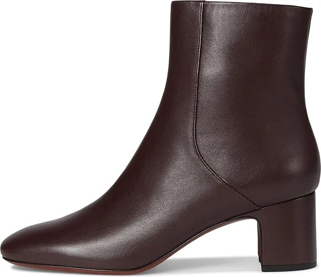 Vince Kellan Zip Short Boots Women's Boots Ganache : 6.5 M, Leather - Image 6