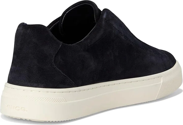 Vince Lakewood Slip-ons Men's Shoes Coastal Blue Suede : 10 M, Leather/Rubber/Suede - Image 4