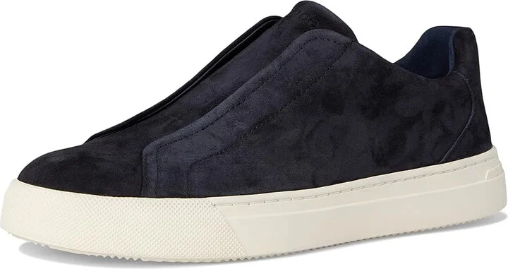 Vince Lakewood Slip-ons Men's Shoes Coastal Blue Suede : 10 M, Leather/Rubber/Suede - Image 5