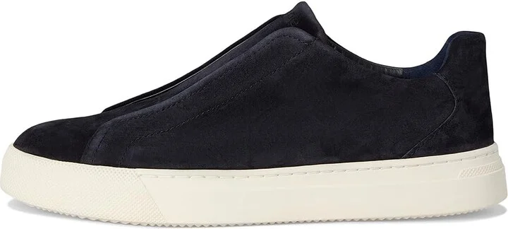 Vince Lakewood Slip-ons Men's Shoes Coastal Blue Suede : 10 M, Leather/Rubber/Suede - Image 6