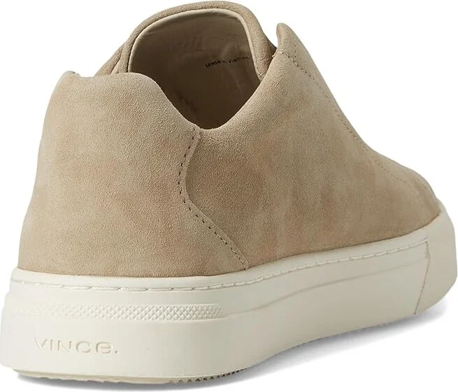Vince Lakewood Slip-ons Men's Shoes Morning Haze Grey Suede : 7 M, Leather/Rubber/Suede - Image 4