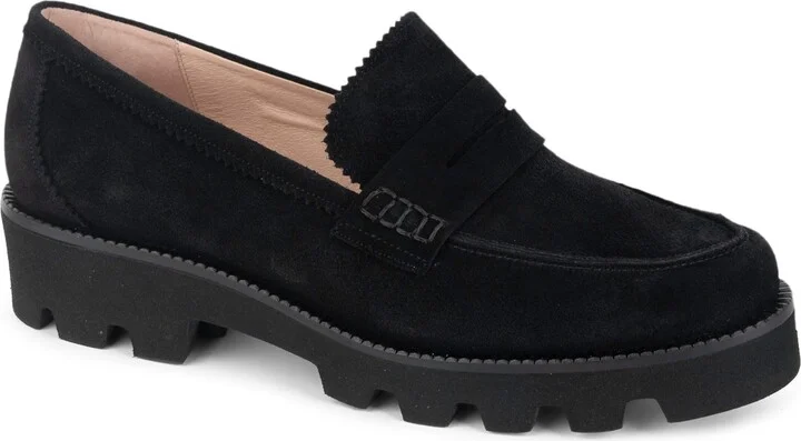 Vince Lug Sole Penny Loafer