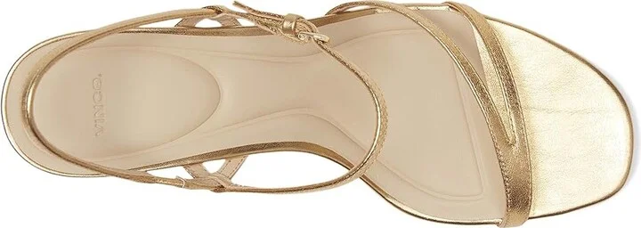 Vince Marcela Strappy Sandals Women's Sandals Gold : 8.5 M, Leather - Image 2
