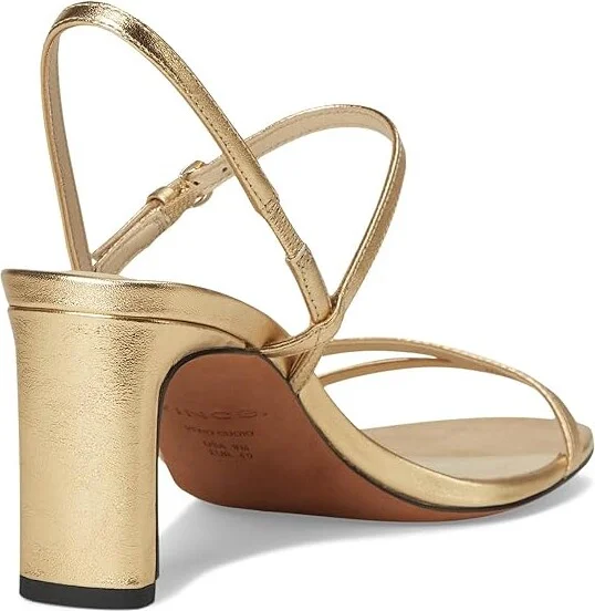Vince Marcela Strappy Sandals Women's Sandals Gold : 8.5 M, Leather - Image 4